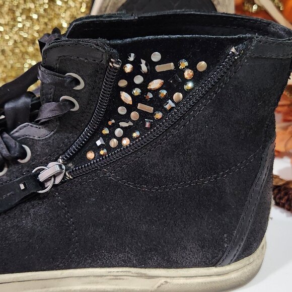 UGGS Blaney Crystal High Top Women's Bk 7.5 - Picture 5 of 11